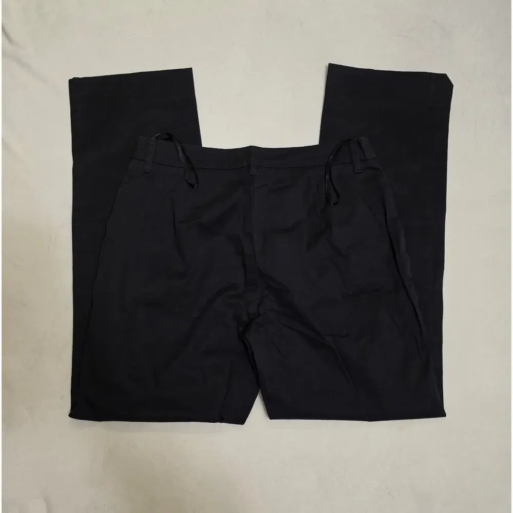 Jones New York Signature Stretch Dress Pants Women's Size 10 Black Straight Leg